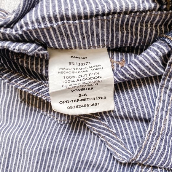 Vintage Wrangler | Baby Overalls | 3-6 months | Vintage Overalls | Vintage Baby - Picture 8 of 8